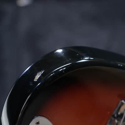 Fender Standard Jazz Bass Custom Shop Pickups Brown Sunburst Electric Bass image 18