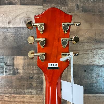Gretsch G5022CE Rancher Jumbo Cutaway - Savannah Sunset 2025 - Savannah Sunset, Free Ship 901 image 10