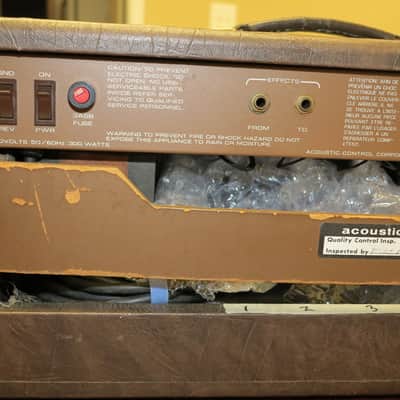 Acoustic G 100 T  tube guitar amp image 16