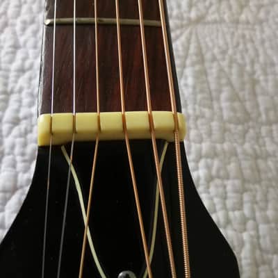 Ventura Bruno V-12 Acoustic Guitar Vintage - Made in Japan (See Video) image 13