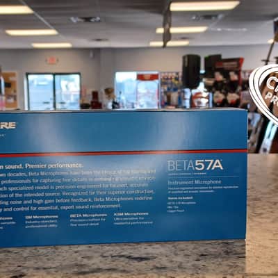 Shure BETA 57A Supercardioid Dynamic Instrument Microphone 1989 - Present - Blue image 2