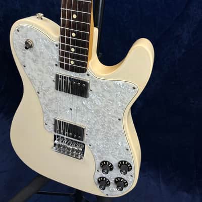 Fender Chris Shiflett Telecaster Deluxe in Arctic White Pre-owned with Case image 3