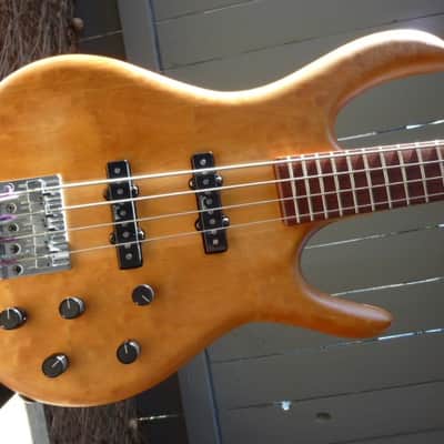 Ken Smith BSR 4J 1997 4 String Bass Quilted Maple USA Made image 1
