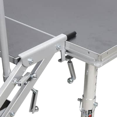 ProX StageQ 3-Step Foldable Stairs with Handrail (18 to 28") image 4