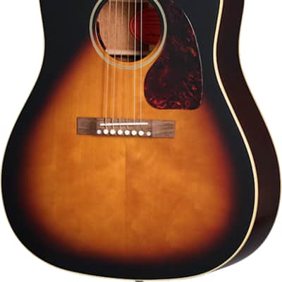 Epiphone IGC 1942 Banner J-45 Reissue Dreadnought Acoustic-Electric Guitar, Solid Spruce Top, Vintage Sunburst image 2
