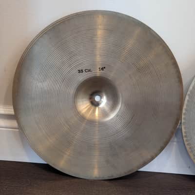 Sabian AA 14" Regular Hats 1980s image 9