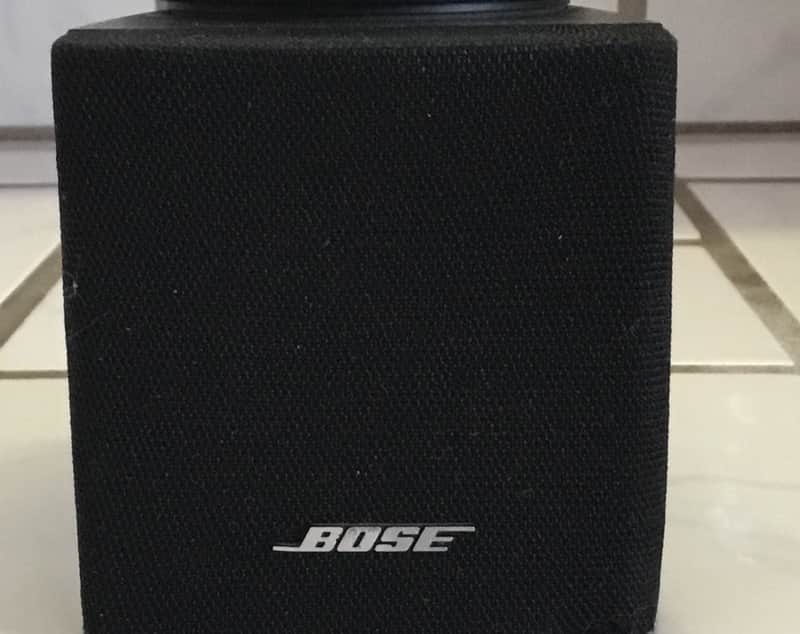 Bose Bose Acoustimass single cube speaker black image 1