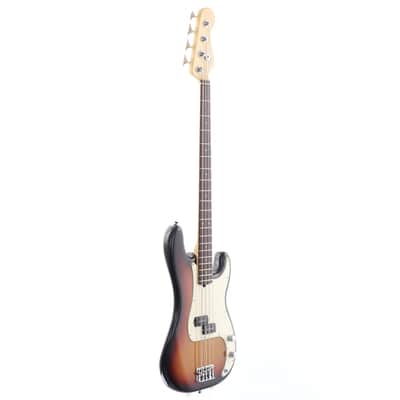 Fender USA American Precision Bass with S1 Switch, 3-Color Sunburst [Z4163880] (03/23) image 14