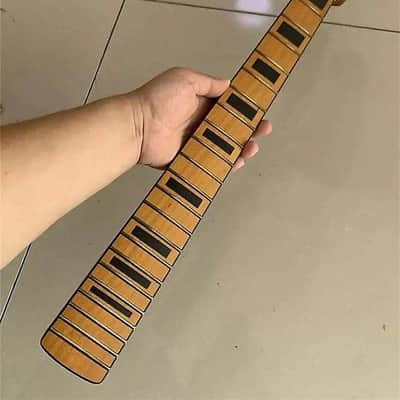 Left Handed Guitar Roasted Maple Jaguar/Mustang Style Neck, 22 Frets Fretboard image 2