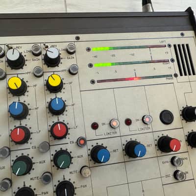 Eela Audio S194 Vintage 8ch mixer -  1980 - White image 6