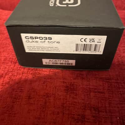(Near Mint) MXR CSP039 Duke of Tone Overdrive 2022 - Present - Purple (Boxed With Manual + Extras) image 8