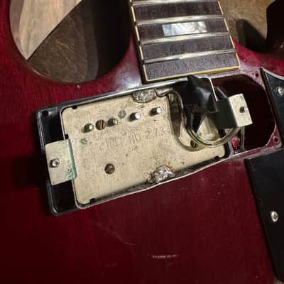 Gibson SG Standard 1977 Cherry - Pro Stainless Steel Refret with Gibson HSC and Free Strap! image 8