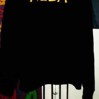 abba official small long sleeve sweatshirt - sweden pop waterloo dancing queen arrival image 1