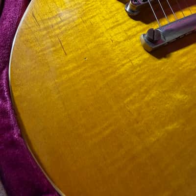 Gibson 2013 Custom Shop Standard Historic '58 Les Paul Standard Reissue - Lemon Burst VOS image 12