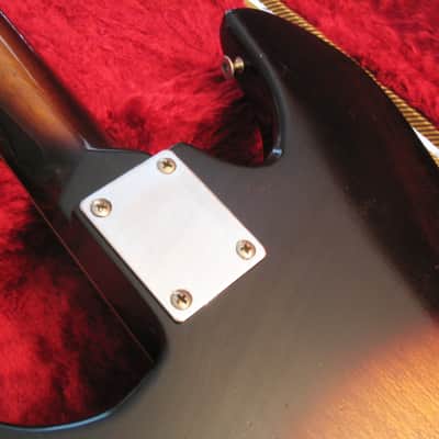 Teisco YG-6 1964 Tobacco Burst Electric Guitar image 13