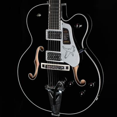 Gretsch Professional Falcon Hollow Body with String-Thru Bigsby Black (884) image 1