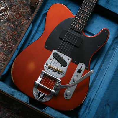 2024 Fender Custom Shop LTD 60s Tele Jazzmaster Bigsby Burnt Copper Relic image 2