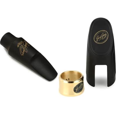 JodyJazz HR* Series Alto Saxophone Mouthpiece with Ligature and Cap- 6M image 1