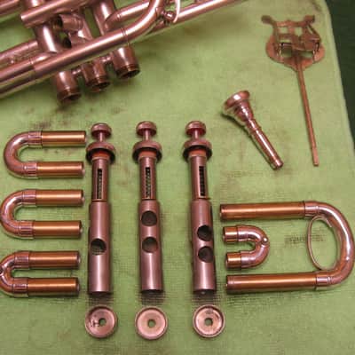 H.N. White American Standard Silver Cornet 1932 - Excellent! - Case and H.N. White 3 Mouthpiece image 15