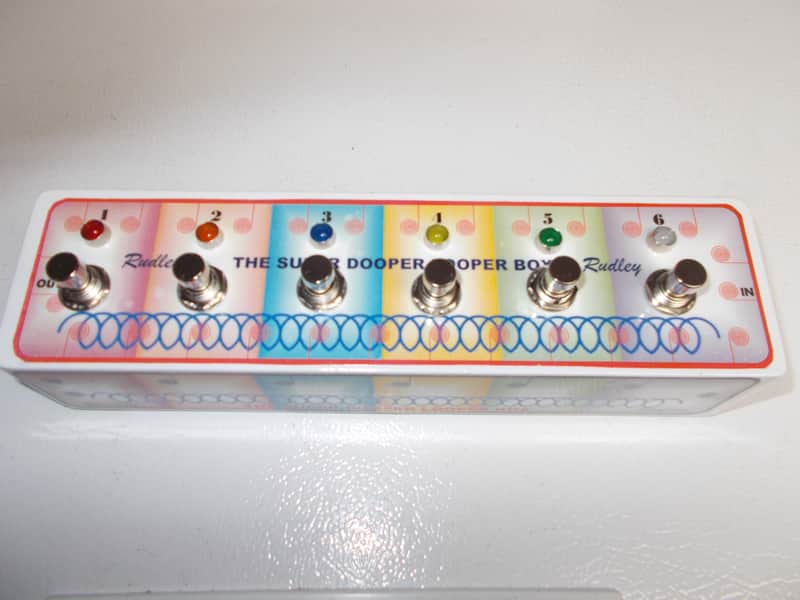 Rudley-THE SUPER DOOPER LOOPER BOX - 6 Channel Passive Looper Switcher Box - Fixed Order - S/N 5. image 1