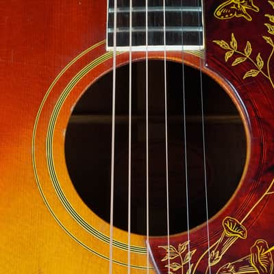 Gibson Hummingbird 1964 - Cherry Sunburst image 13
