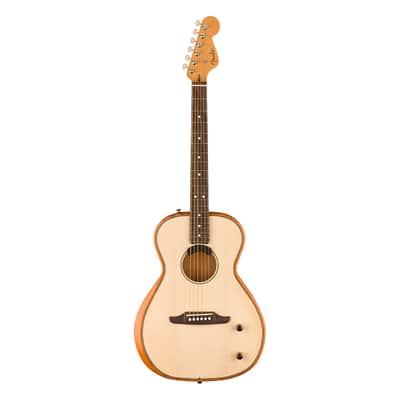 Used Fender Highway Series Parlor Acoustic - Natural w/ Rosewood FB image 2