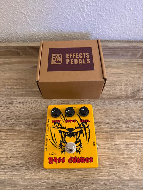 Caline CP-83 Bass Chorus 2010s - Yellow image 1