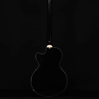 Hofner Ignition PRO Club 4-String Bass, Transparent Black, Teacup knobs image 7