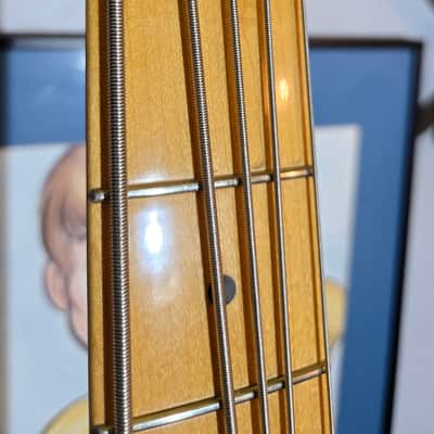 Fender American Professional II Precision Bass V with Maple Fretboard 2020 - Present - Dark Night image 3