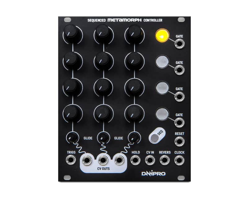DNIPro Metamorph Sequencer & CV Controller - Black image 1