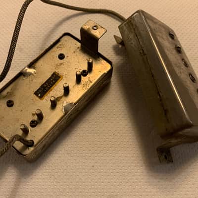 Gibson PAF 1958 / 59 - Unsealed Double white PAF set Nickel imagen 17