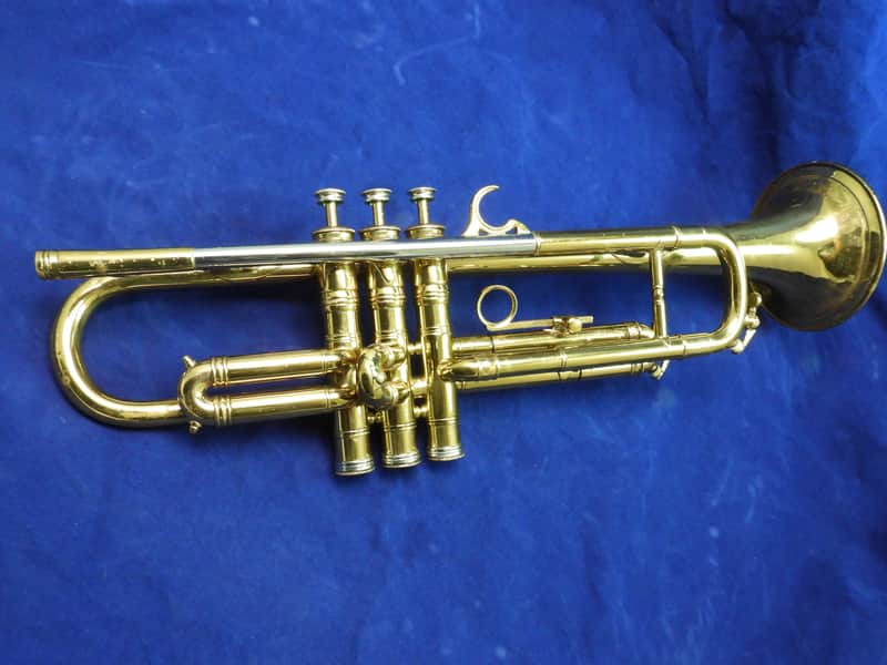 Selmer Paris Grand Prix model 20 Bb trumpet 1950 Lacquered Brass image 1