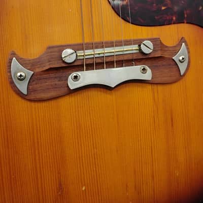 Framus Texan 5/196 Acoustic Guitar - Sunburst West Germany - Vintage 1969 Model image 5