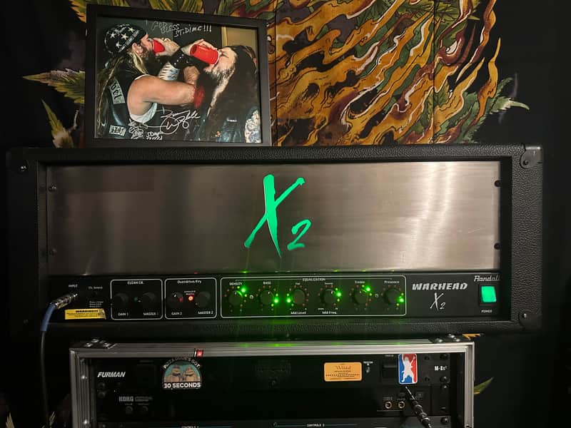 Randall Warhead X2 2003 - Black Tolex image 1