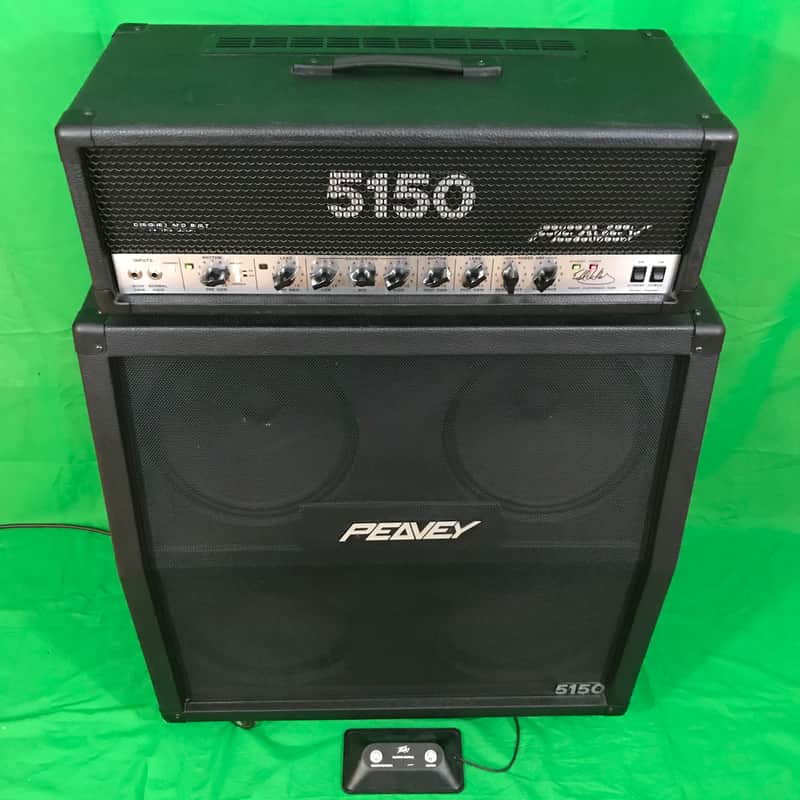 PEAVEY 5150 Eddie Van Halen EVH Signature/Script Half Stack | Reverb PEAVEY 5150 Eddie Van Halen EVH Signature/Script Half Stack | Reverb