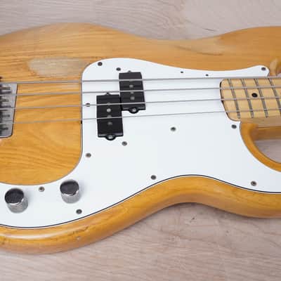 Fender Precision Bass 1975 Natural Vintage USA w/ OHSC image 6