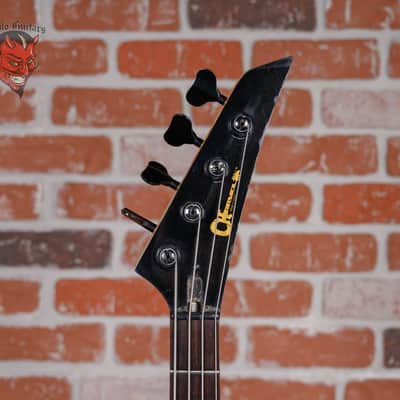 Charvel Explorer Bass Zebra Graphic 1984 w/OHSC image 9