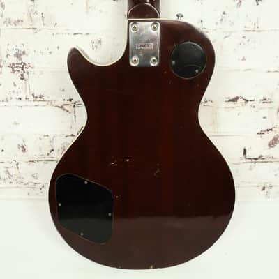 1970s Memphis 103T LP-Style Tobacco Sunburst Electric Guitar image 6