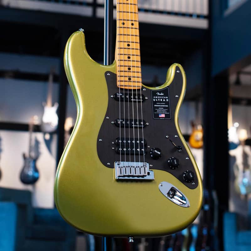 FENDER AMERICAN ULTRA II STRATOCASTER HSS - SOLAR FLARE *DEMO* image 1