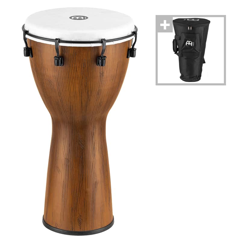 Meinl Alpine Series ADJ10-BW 10" Djembe inkl. Bag image 1
