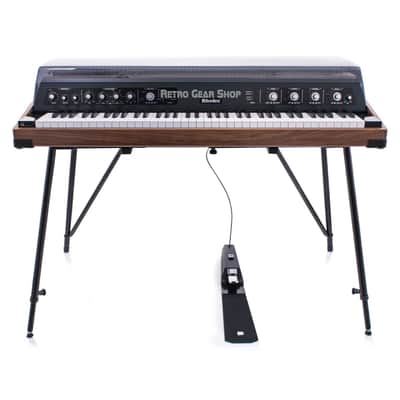 Rhodes MK8 Smoked Walnut Preamp + FX Panel + Midi Electric Piano Keyboard image 2