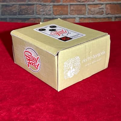 JHS Electro-Harmonix Soul Food with "Meat & 3" Mod 2014 - 2017 - Cream / Graphic image 7