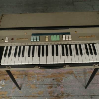 Farfisa Mini Compact 37-Key Organ 1964 - 1968 - Gray with White-Black Keys image 1