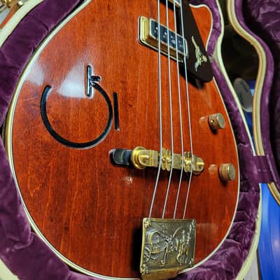 Gretsch Round Up Bass, One of only 2 ever made Custom Shop  RARE! OHC  Geddy Lee 6120 rancher image 1