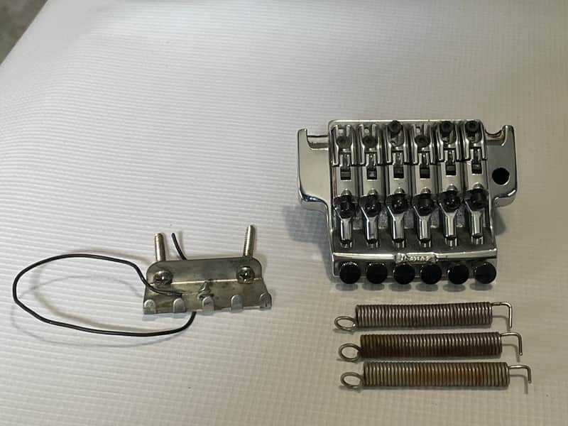 2000's Indonesian Era Ibanez RG Series Edge III Chrome Tremolo Bridge Vibrato image 1