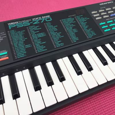 Yamaha PSS-270 Vintage FM Synthesizer Keyboard In Open Box image 3