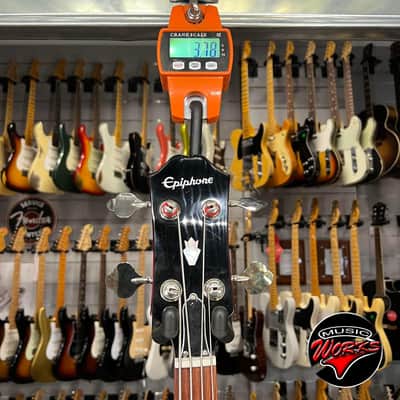 Epiphone   Eb 0 Sg Bass Cherry Repaired Hea DS Tock image 3