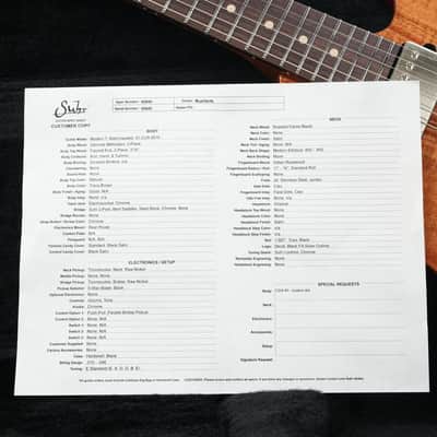 Suhr Custom Modern T Figured Koa image 13