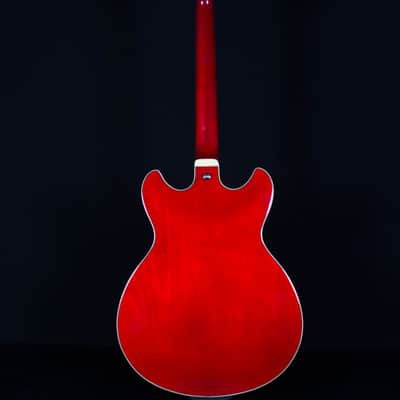 Ibanez AS7312 12-String Electric, Transparent Cherry Red image 7
