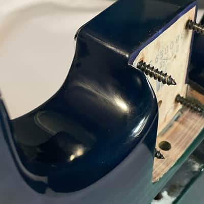 2013-14 Mexico Charvel San Dimas 2H Trans Blue Flame Guitar Body Floyd Ready (Excellent) image 20